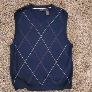 Men's navy vest size L